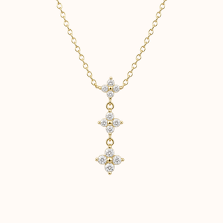 Clover Trio Sterling Silver Necklace