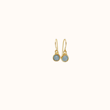 Aqua Drop Earrings