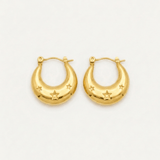 Moon & Star Hoops