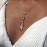 Triple Waterdrop Necklace