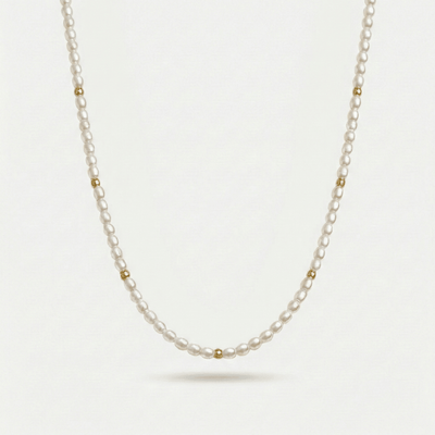 Pearl & Gold Choker