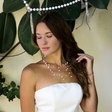 Invisible Effect Natural Pearls Necklace