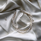 Natural Pearl Layered Necklace