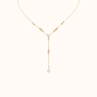 Crystal Y-Chain Necklace