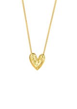 BB Heart Necklace | Gold