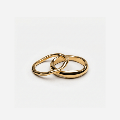 Wave Ring Set