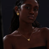 BB Heart Necklace | Gold