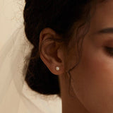 Bridal Natural Pearl Earrings