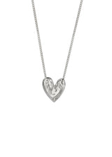 BB Heart Necklace | Silver