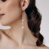 Floating Crystals Earrings
