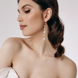Floating Crystals Earrings