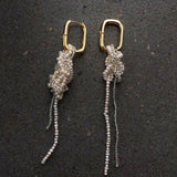 Freshwater Pearl Knot Earrings