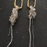 Freshwater Pearl Knot Earrings