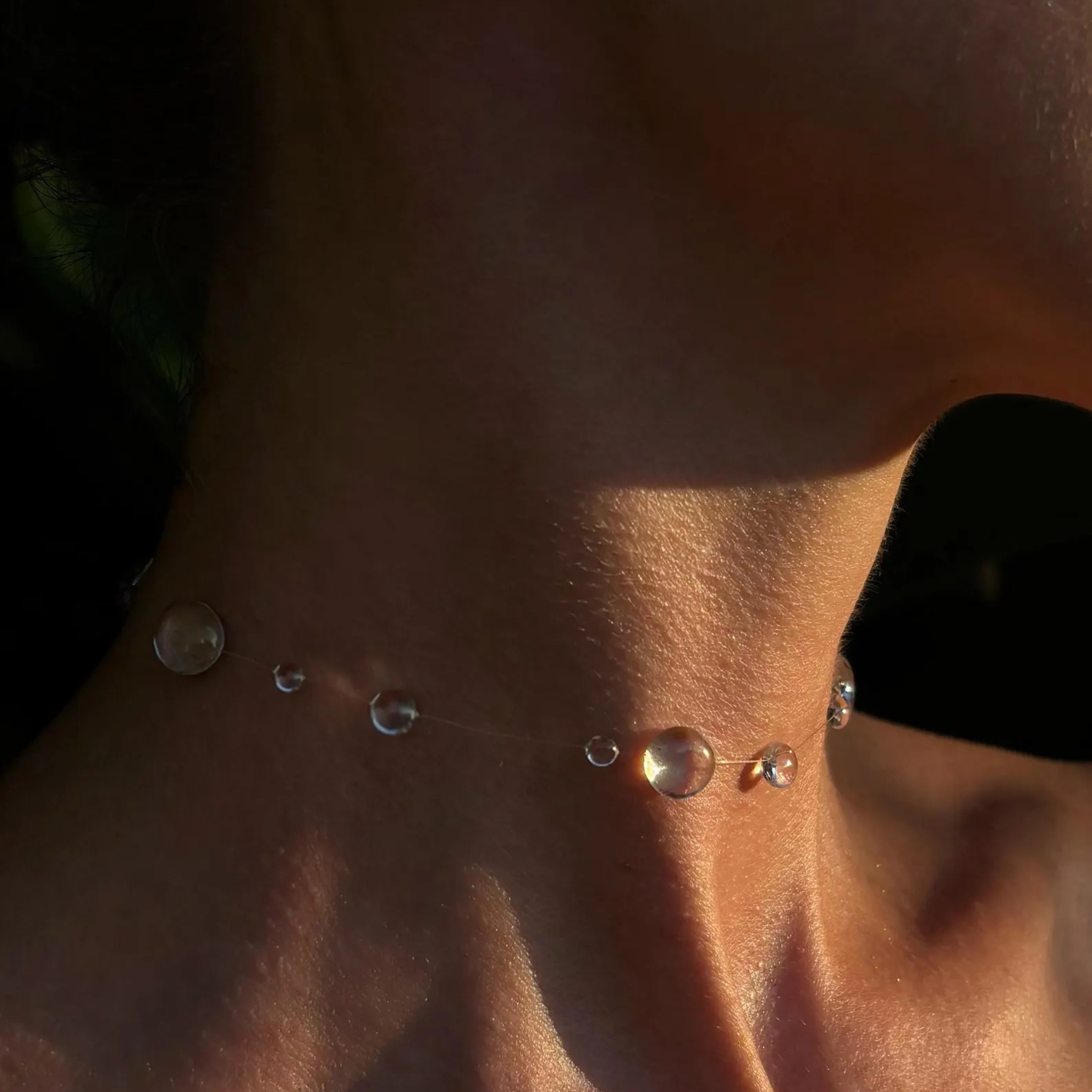 Water Drop Choker Necklace