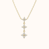 Clover Trio Sterling Silver Necklace