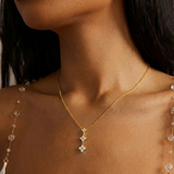 Clover Trio Sterling Silver Necklace
