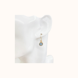 Aqua Drop Earrings