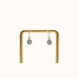 Aqua Drop Earrings