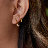 Mini Twisted Hoop Earrings