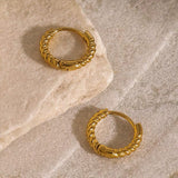 Mini Twisted Hoop Earrings