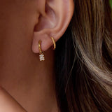 Mini Twisted Hoop Earrings