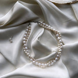 Natural Pearl Layered Necklace