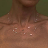Cascade Water Drop Necklace